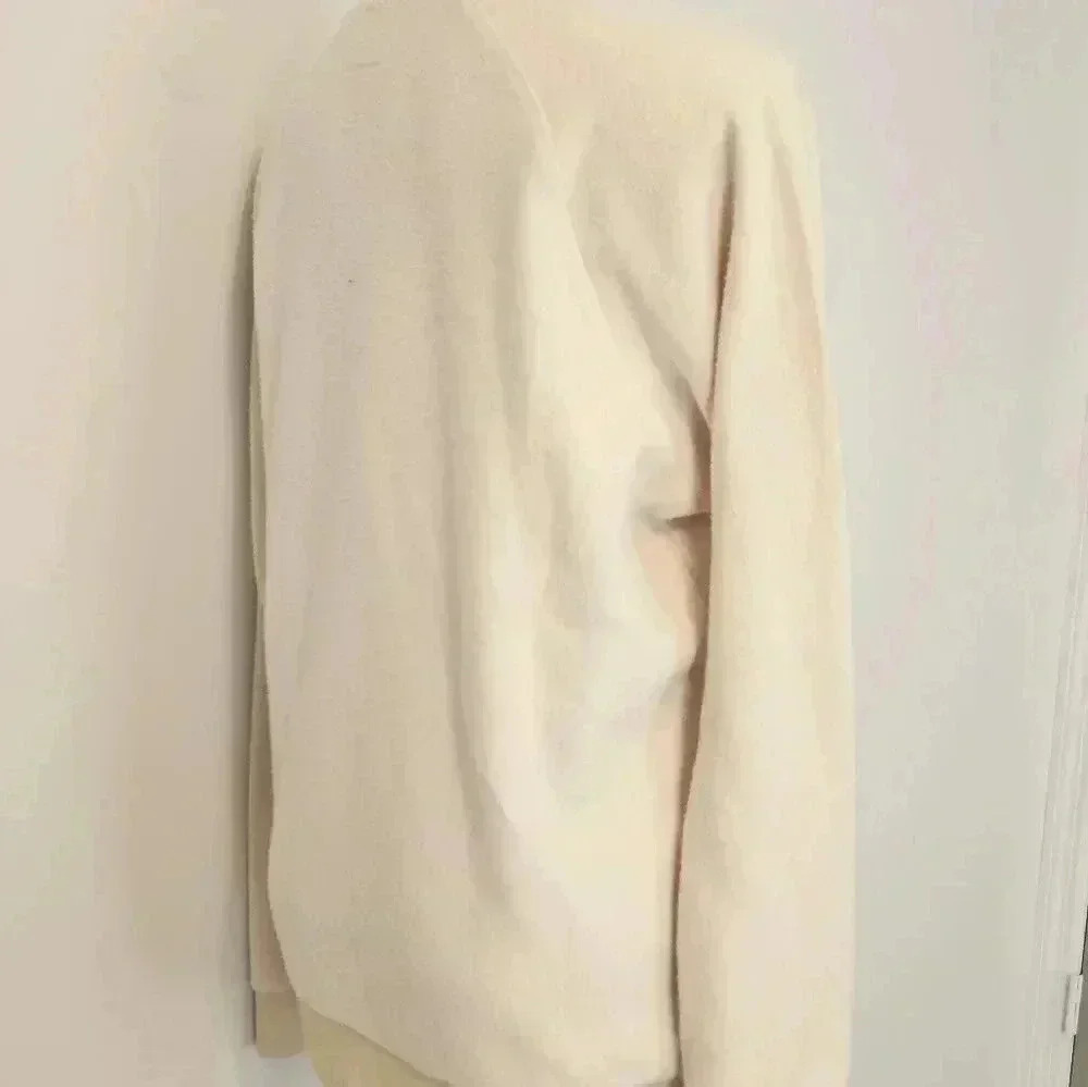 Feat Blanketblend Oatmeal Crew Neck Fleece Sweatshirt - Medium - Picture 4 of 9